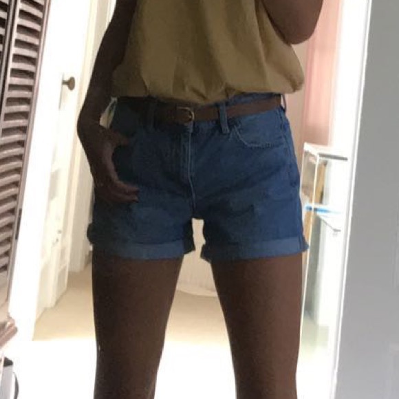 Blue jean shorts - Picture 4 of 5